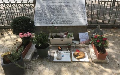 En souvenir des victimes des attentats du 13 novembre 2015